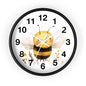 Bee-Themed Wall Clock, Cute Bee Decor for Home, Perfect Gift for Bee Lovers, Nature-Inspired Wall Art, Kids Room Decor