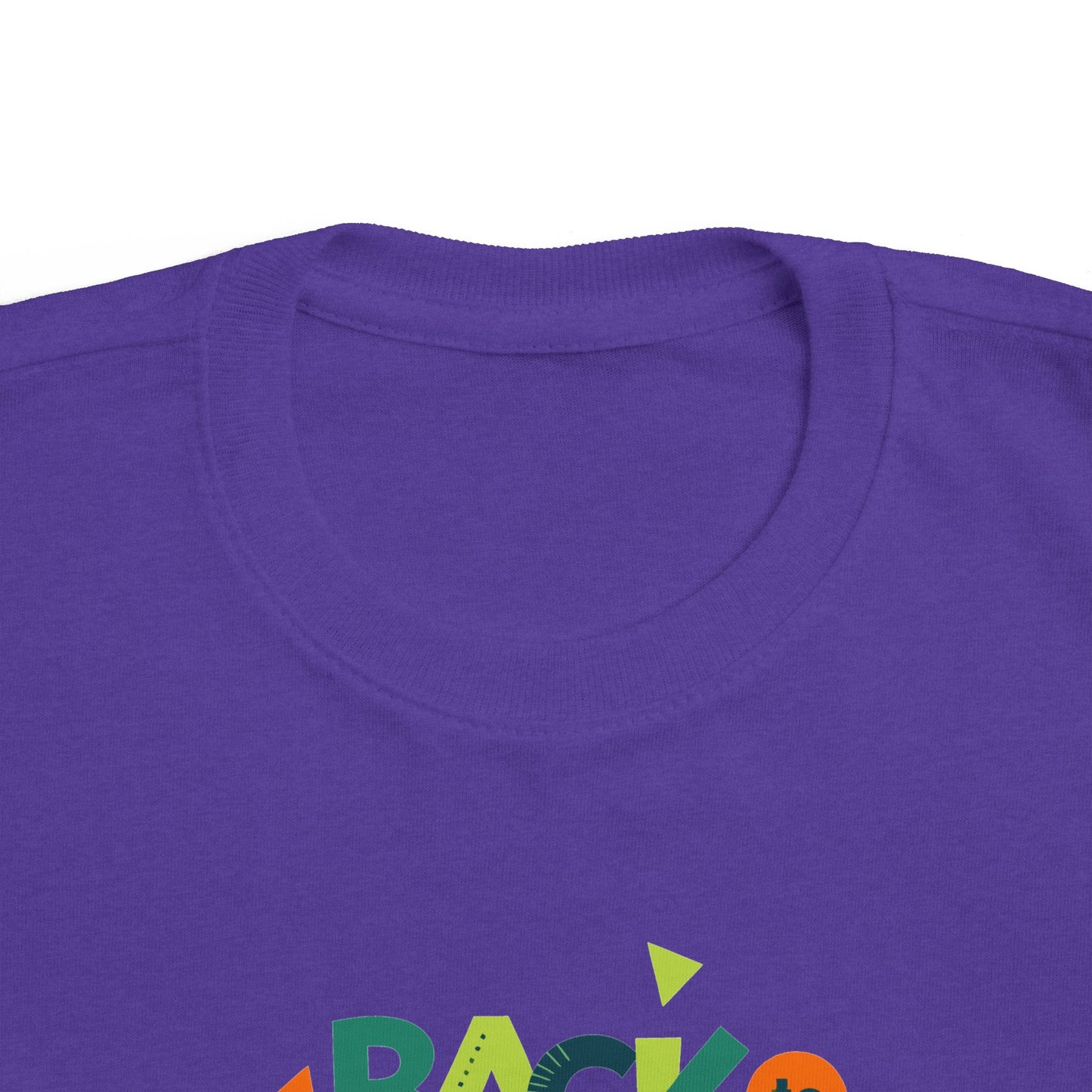 Colorful Toddler Tee - Perfect for Back to School, Kids' Birthday Gift, Playdates, Everyday Wear, Print Your Way