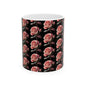 Ceramic Mug, (11oz, 15oz) Roses