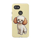 Cute Dog Phone Case, Pet Lover Gift, Custom Phone Cover, Cartoon Dog Case, Durable Phone Accessory