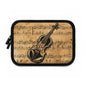 Vintage Music Laptop Sleeve with Violin Design, Music Lover Gift, Geeky Accessory, Musician Laptop Case, Unique Tech Sleeve