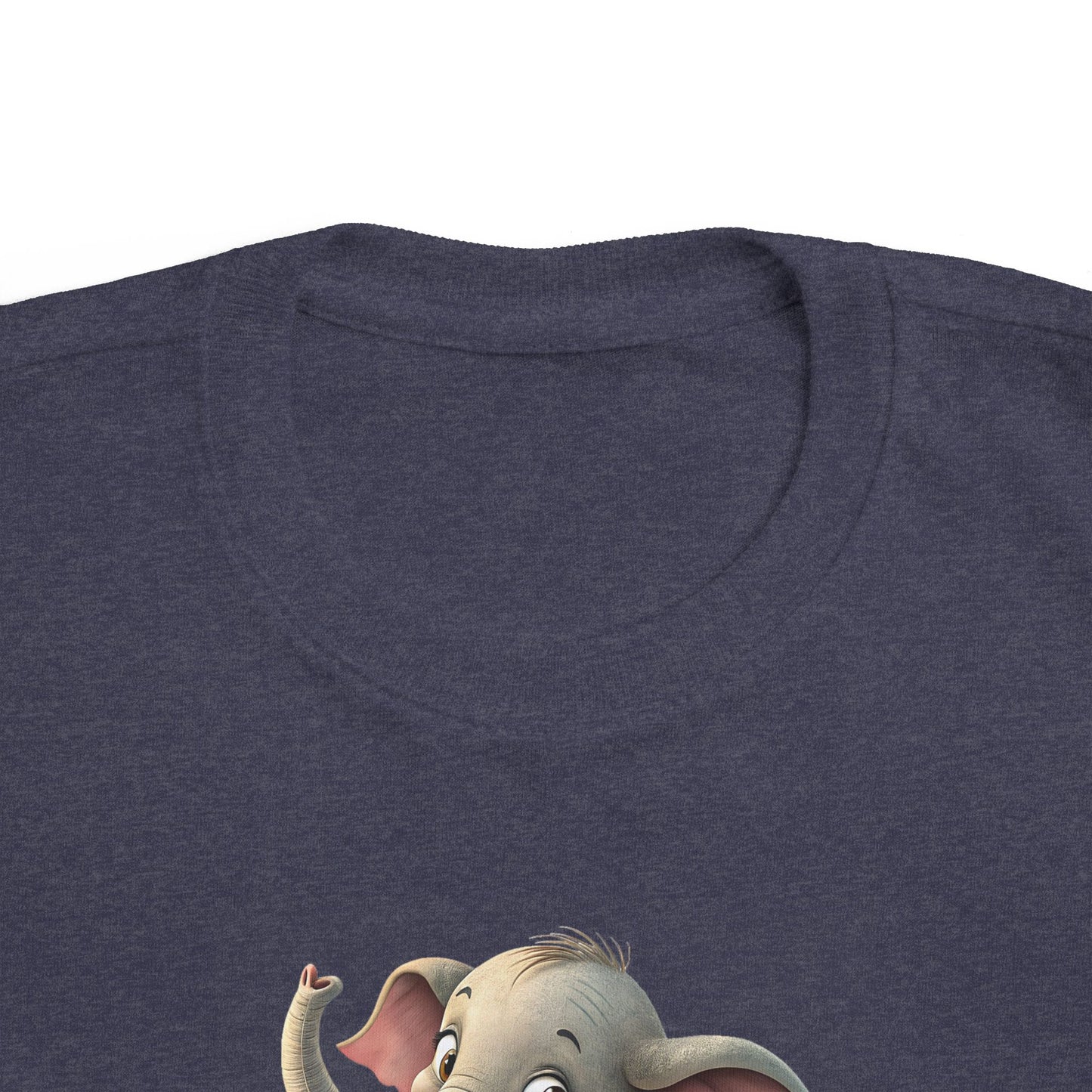 Cute Elephant Toddler Tee, Fun Summer Shirt, Kids Beachwear, Adorable Gift for Ages 2-5, Playful Animal Apparel