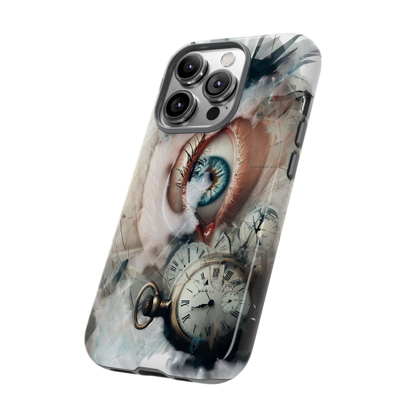 Artistic Eye Phone Case, Unique Smartphone Cover, Whimsical Gift for Art Lovers, Trendy Tech Accessory, Birthday Present, Holiday Gift