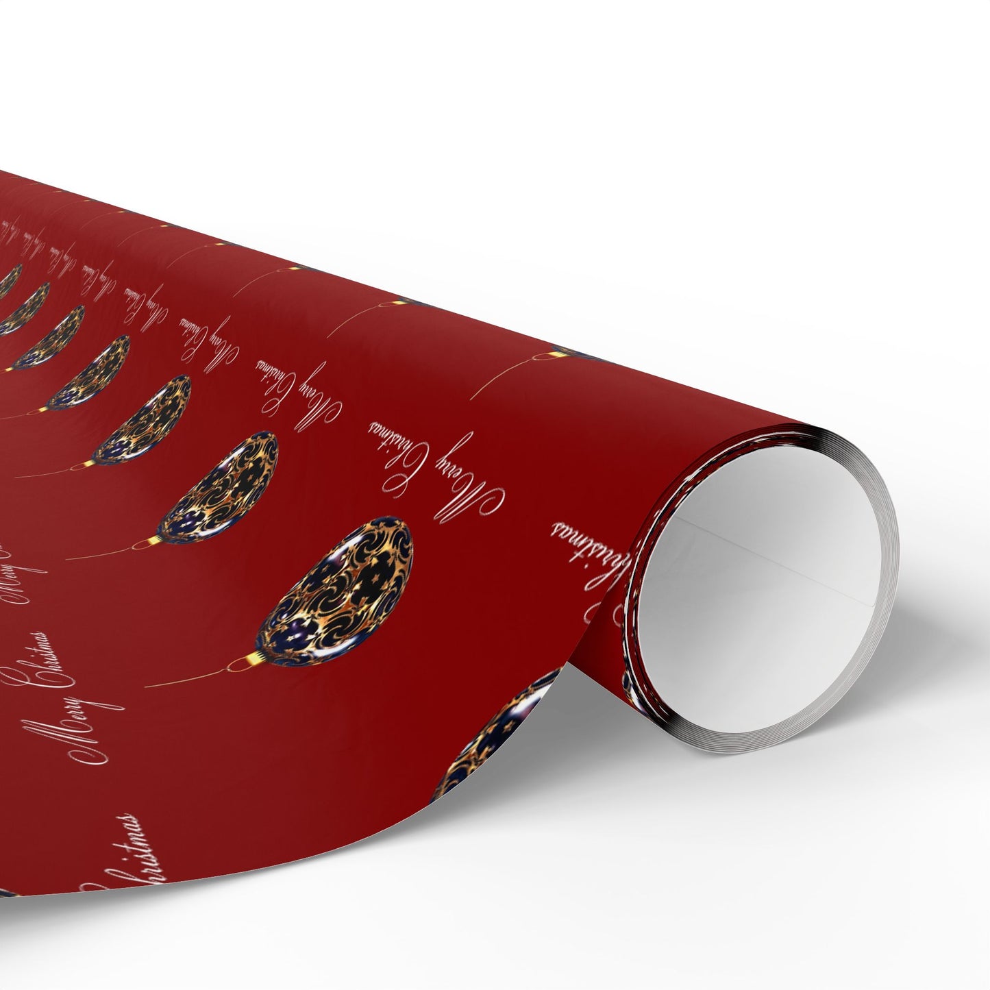 Holiday Balloon Wrapping Paper Roll — Red Festive Gift Wrap for Birthdays & Christmas