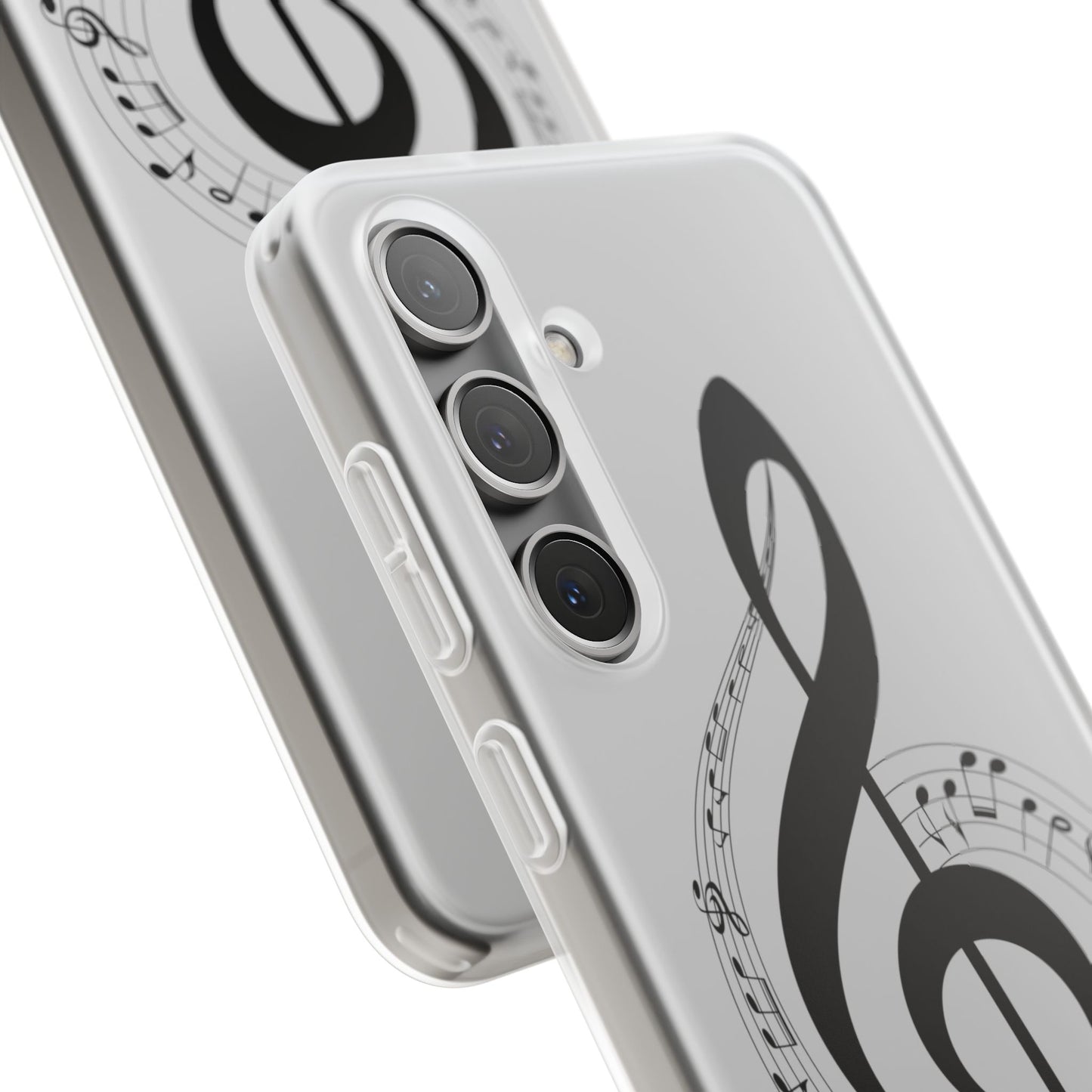 Phone Case — Musical Treble Clef Design