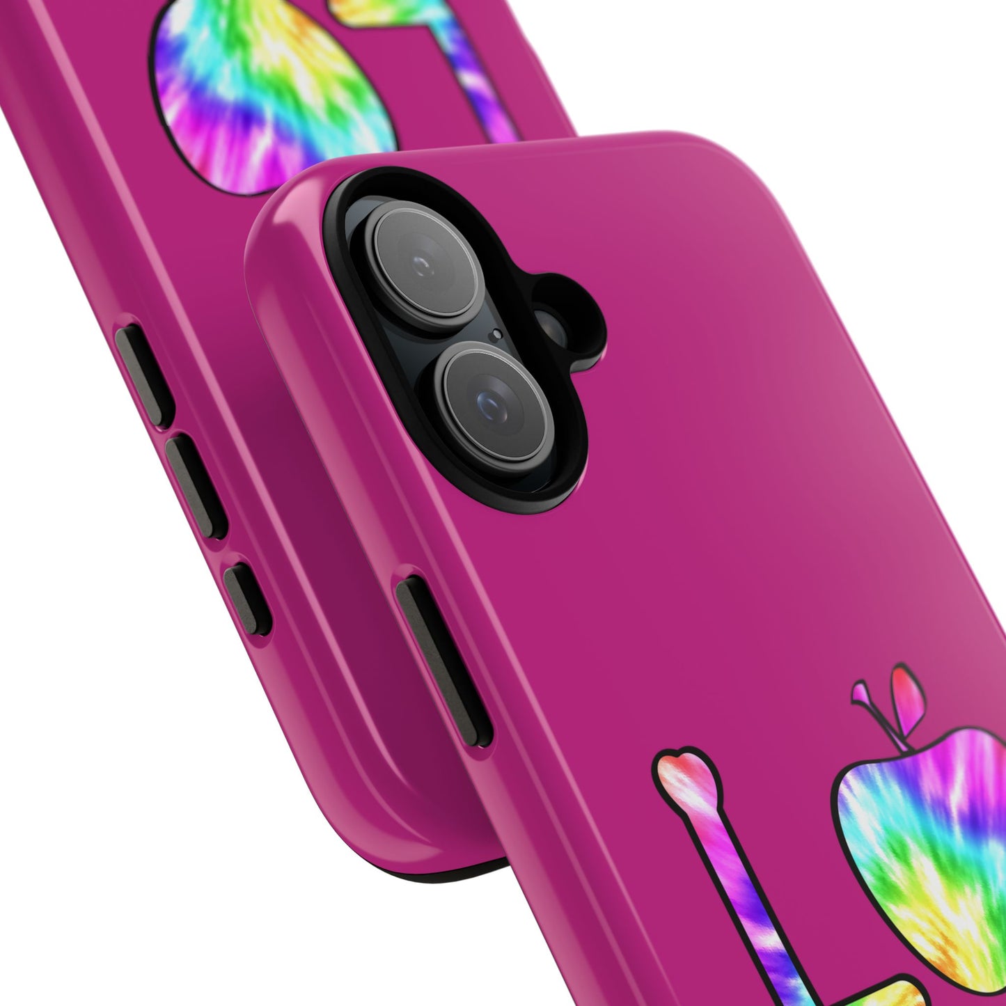 Colorful Love Phone Case, Tough Cases for iPhone, Cute Phone Accessory, Gift for Her, Summer Vibe Phone Cover