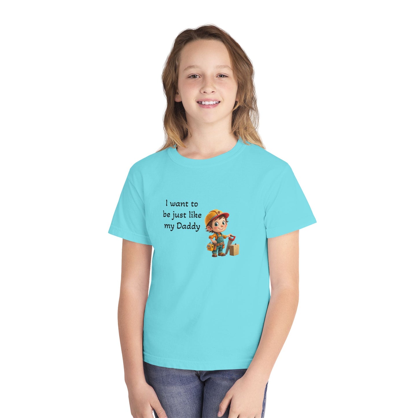 Youth Tee - 'I Want to Be Just Like My Daddy'
