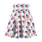 Patriotic Women's Skater Skirt, American Flag Print Skirt, Casual Summer Wear, Fourth of July Outfit, Festival Skater Dress