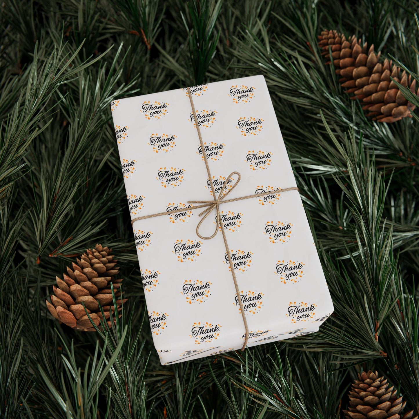 Wrapping Paper Roll — Thank you wrapping paper