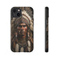 Native American Art Phone Case, Strong Culture Design, Unique Gift for Him or Her, Tough Cases, Customizable Protector, Tribal Style