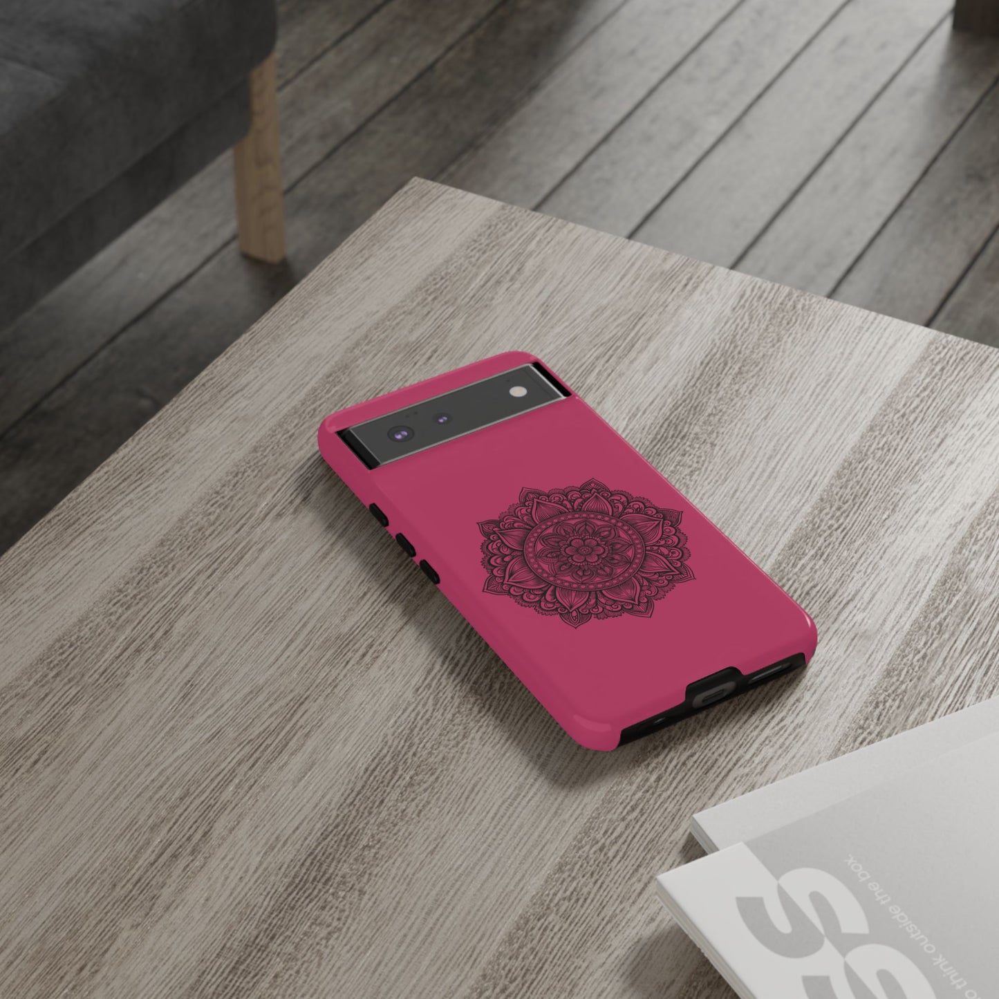 Vibrant Mandala Phone Case, Artistic Protection Cover, Gift for Her, Trendy Accessories, Birthday or Holiday Present