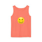 Smiley Face Tank Top, Summer Shirt, Casual Wear, Beach Outing, Gift for Friends, Positive Vibes Apparel