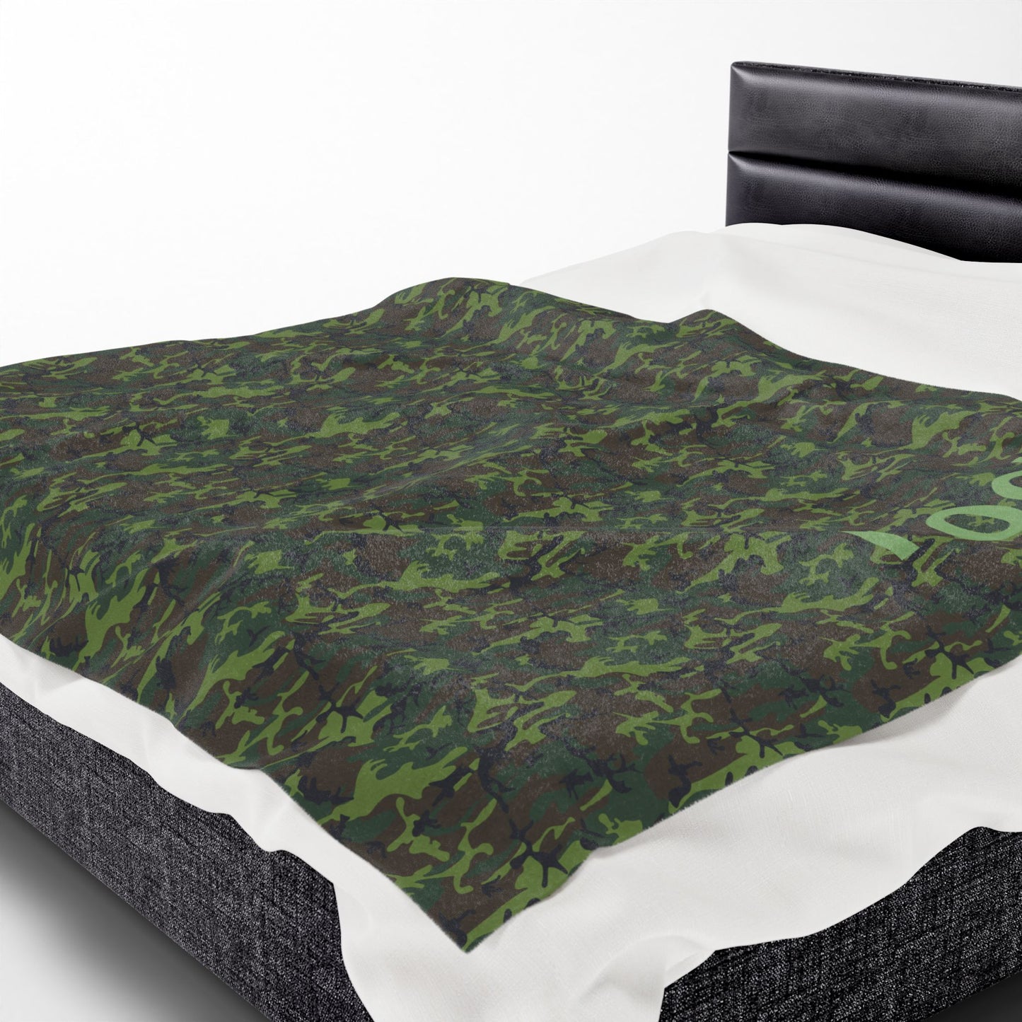 Camouflage Velveteen Plush Blanket - Noah