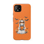 Halloween Ghost Phone Case, Cute Cat Ghost Case, Autumn Phone Cover, Spooky Season Gift, Trick or Treat Case