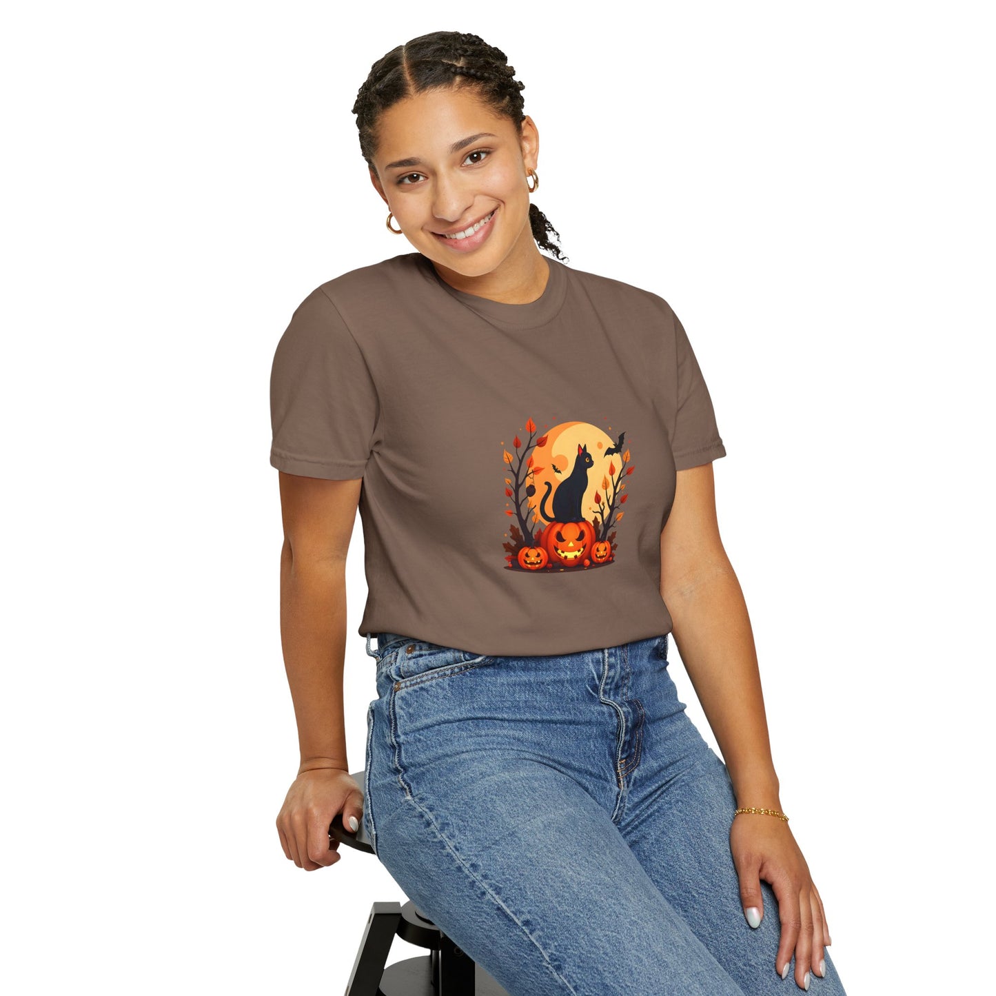 Unisex Garment-Dyed T-shirt - Halloween