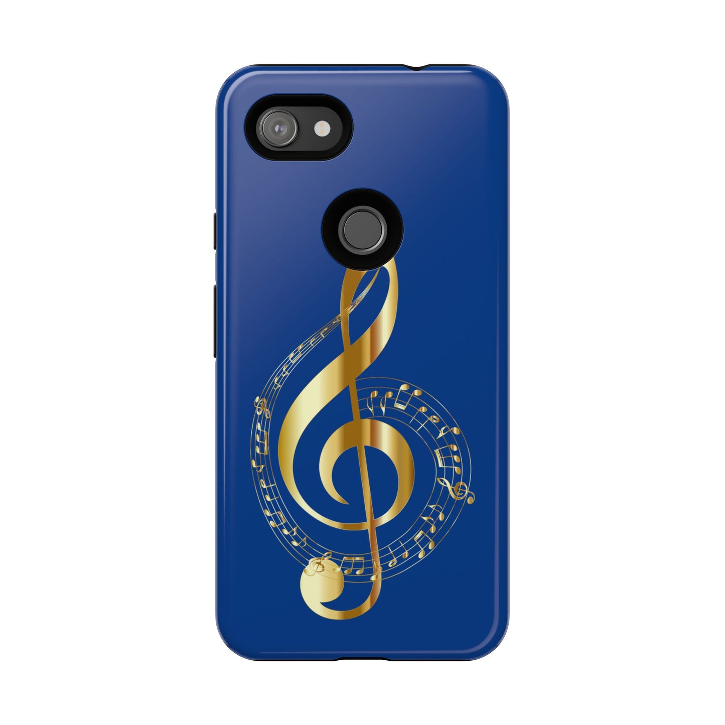 Tough Cases Blue and Gold Musical Note