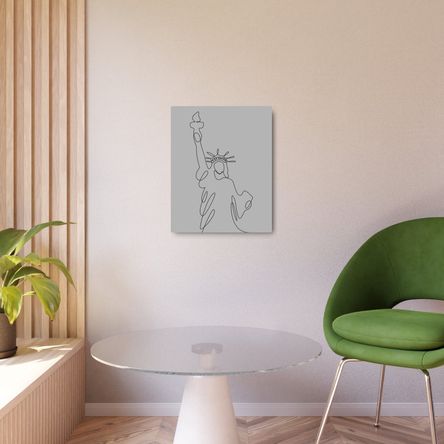 Statue of Liberty Metal Art Sign, Modern Wall Decor, Gift for Home, Office, or Independence Day, Minimalist Artwork, Unique [...]