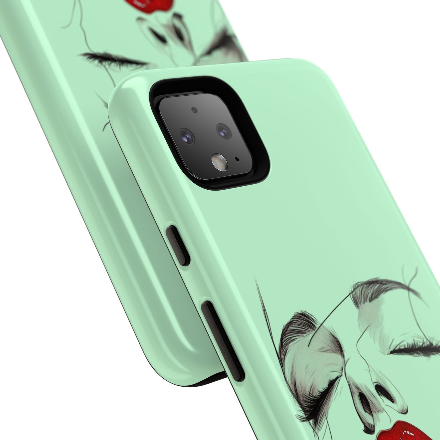 Stylish Phone Case, Artistic Phone Cover, Trendy Tech Accessory, Unique Cell Phone Protector, Gift for Her, Modern Aesthetic