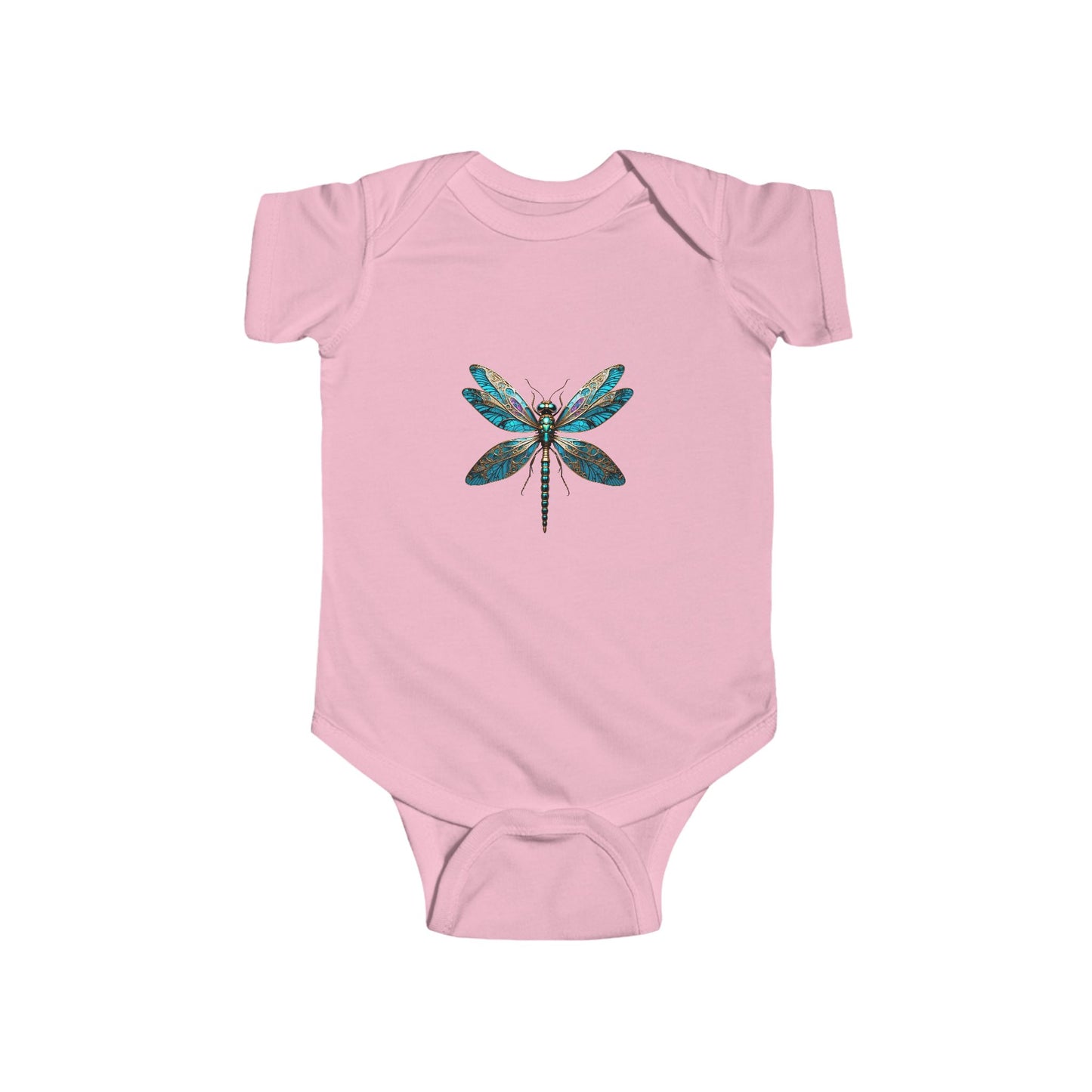 Dragonfly Design Infant Bodysuit, Cute Baby Clothes, Organic Cotton Baby Suit, Baby Shower Gift, New Parent Gift, Eco-friendly Apparel