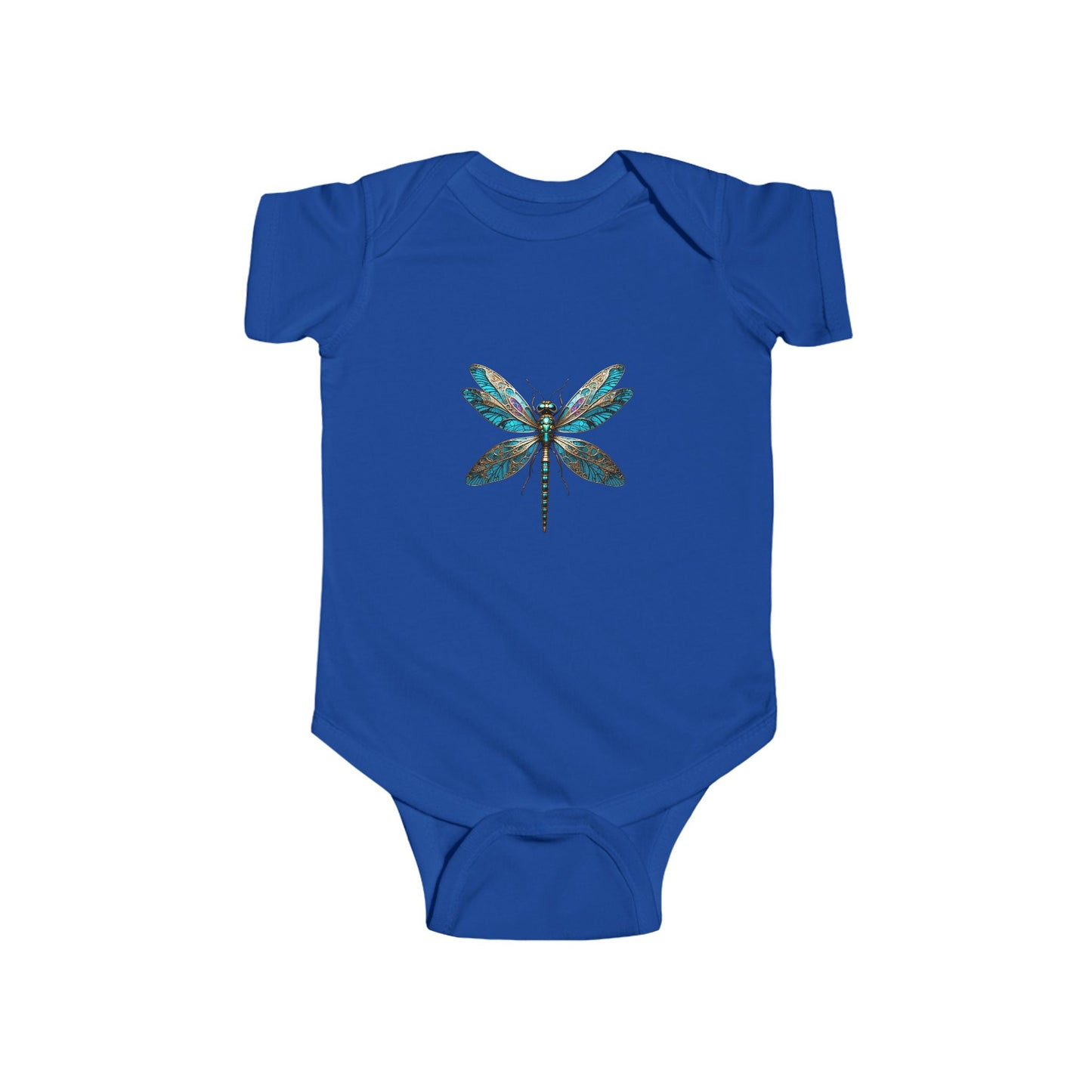 Dragonfly Design Infant Bodysuit, Cute Baby Clothes, Organic Cotton Baby Suit, Baby Shower Gift, New Parent Gift, Eco-friendly Apparel