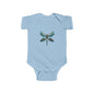 Dragonfly Design Infant Bodysuit, Cute Baby Clothes, Organic Cotton Baby Suit, Baby Shower Gift, New Parent Gift, Eco-friendly Apparel