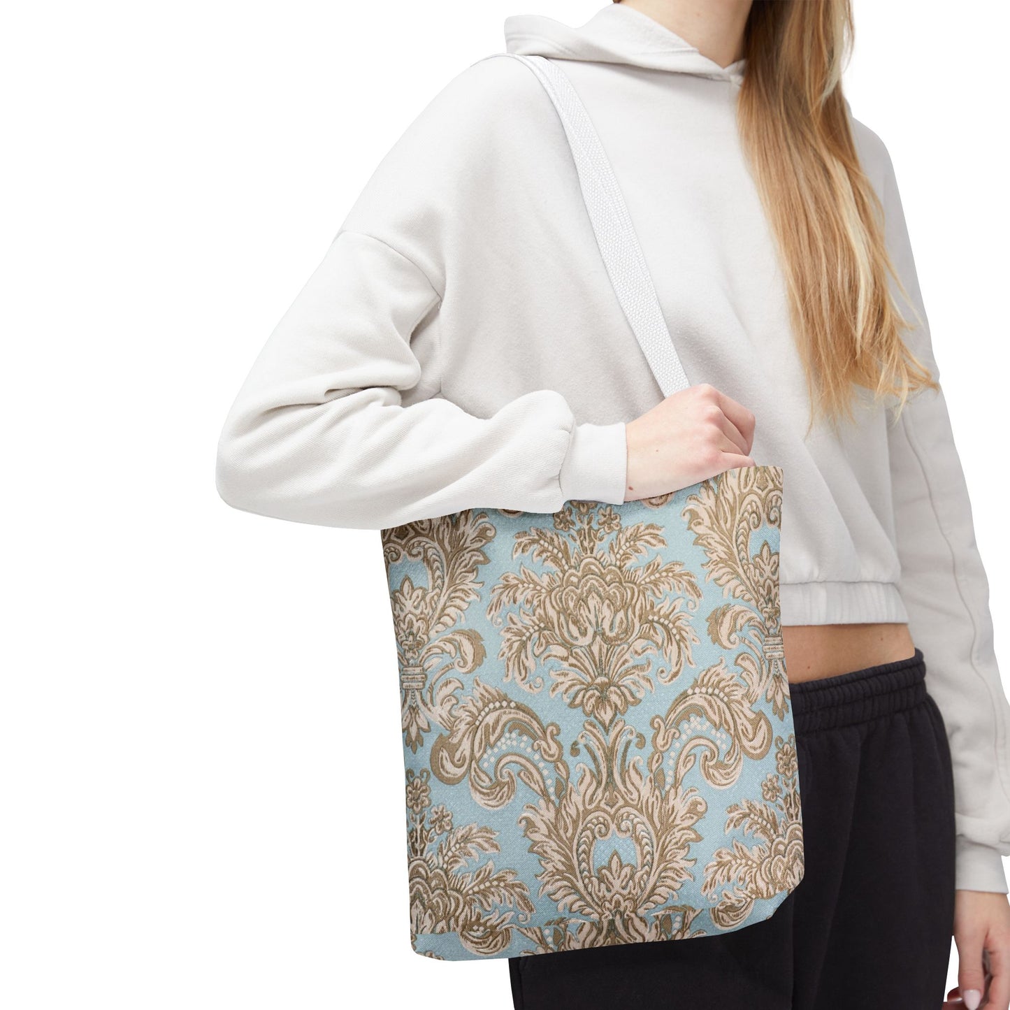 Chic Floral Tote Bag, Stylish Everyday Bag, Travel Tote, Shopper's Essential, Gift for Her, Beach Bag