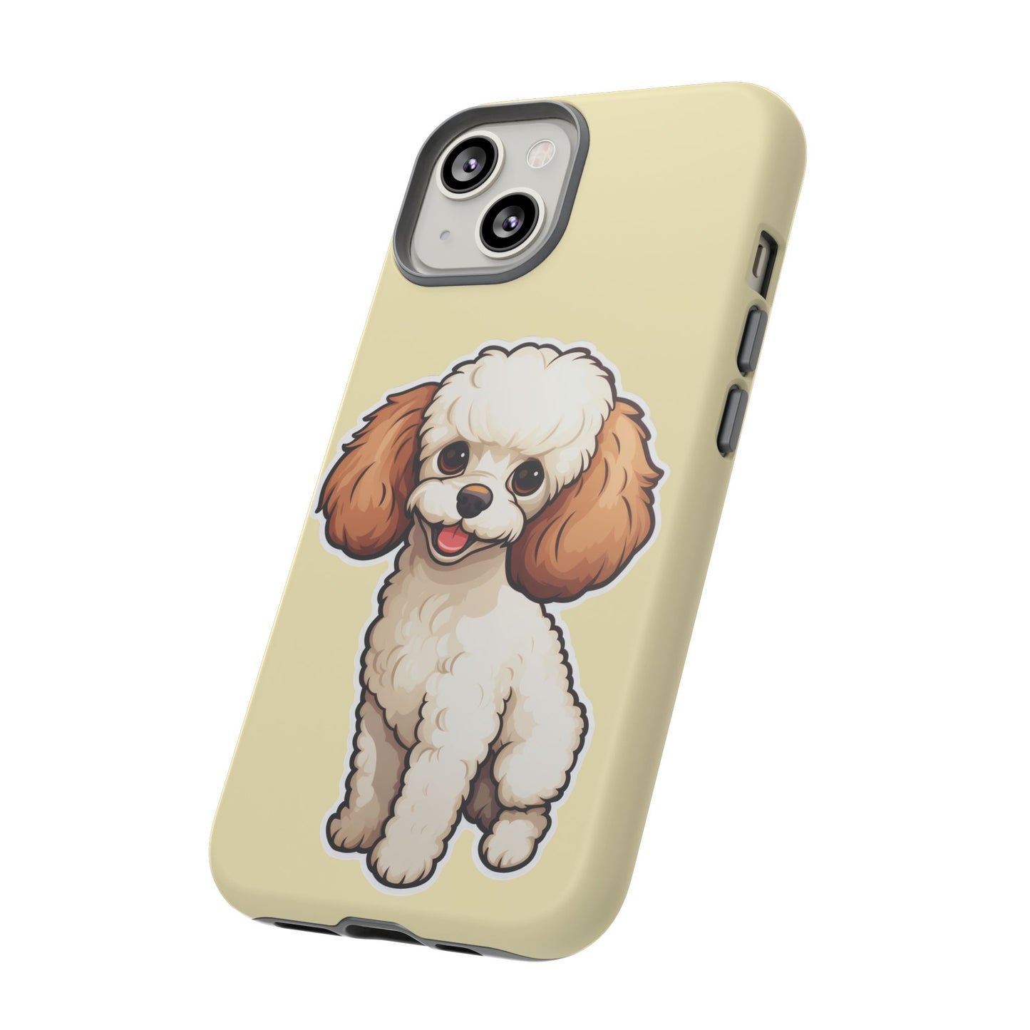 Cute Dog Phone Case, Pet Lover Gift, Custom Phone Cover, Cartoon Dog Case, Durable Phone Accessory