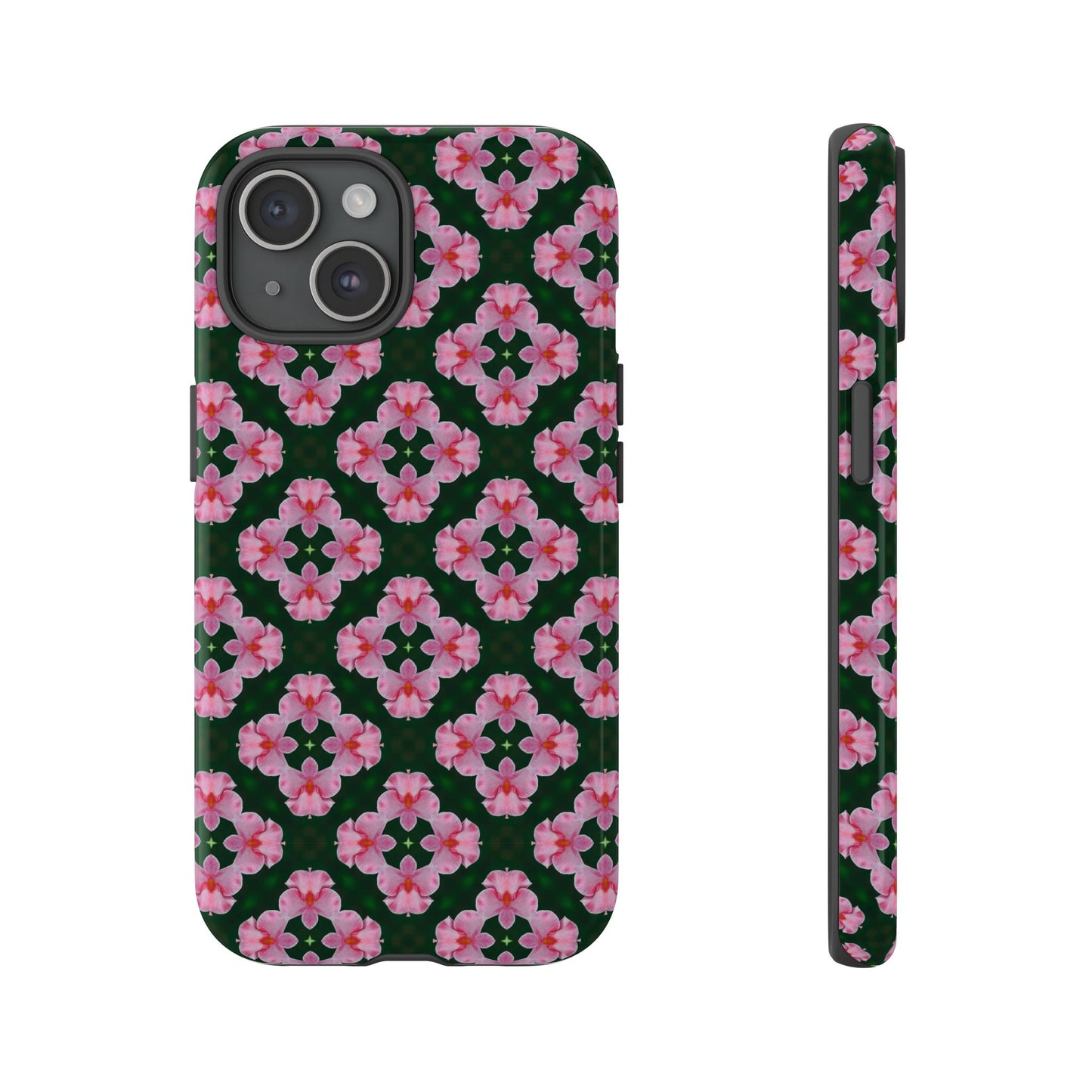 Tough Cases - Floral Phone Case, Stylish Protective Cover for Women, Gift Idea for Birthdays, Unique Floral Design, Trendy Tech Accessory