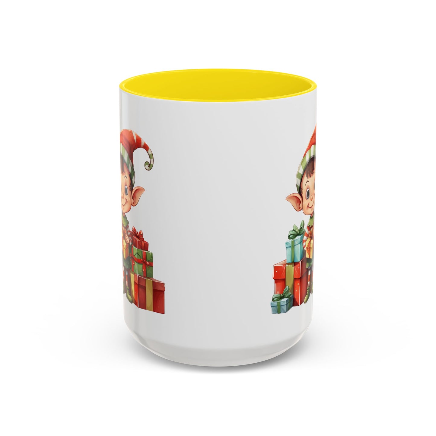 Holiday Elf Coffee Mug - Festive Gift Mug, Christmas Decor, Cute Elf Mug, Coffee Lover Gift, Winter Holiday Drinkware