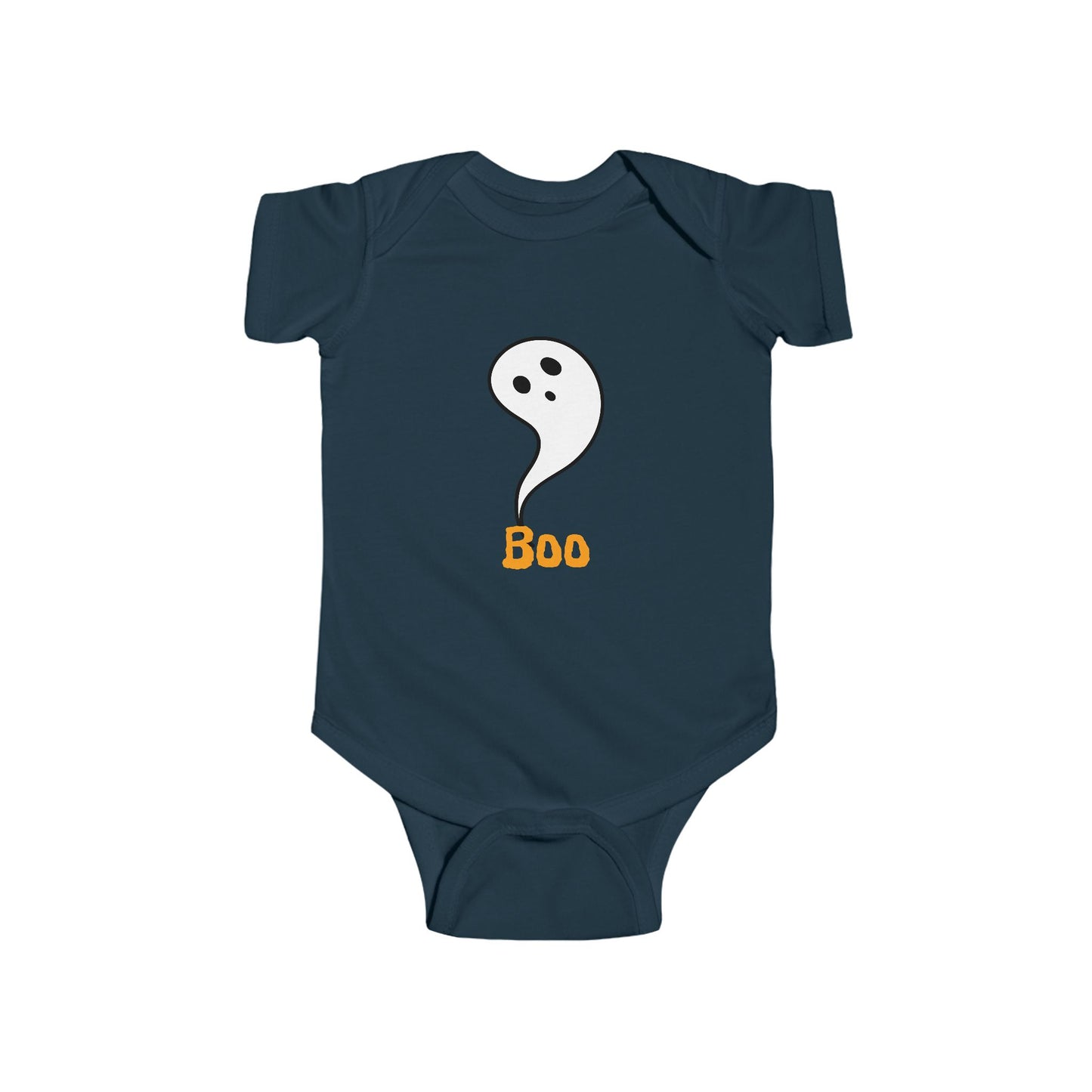 Boo Ghost Infant Bodysuit, Halloween Baby Outfit, Cute Ghost Onesie, Infant Costume, Toddler Halloween Apparel