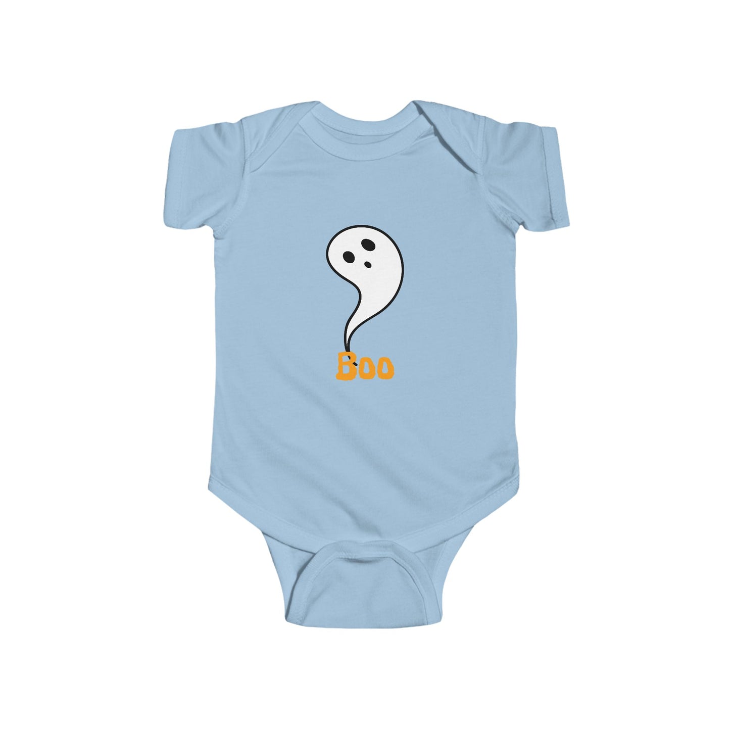 Boo Ghost Infant Bodysuit, Halloween Baby Outfit, Cute Ghost Onesie, Infant Costume, Toddler Halloween Apparel