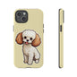 Cute Dog Phone Case, Pet Lover Gift, Custom Phone Cover, Cartoon Dog Case, Durable Phone Accessory