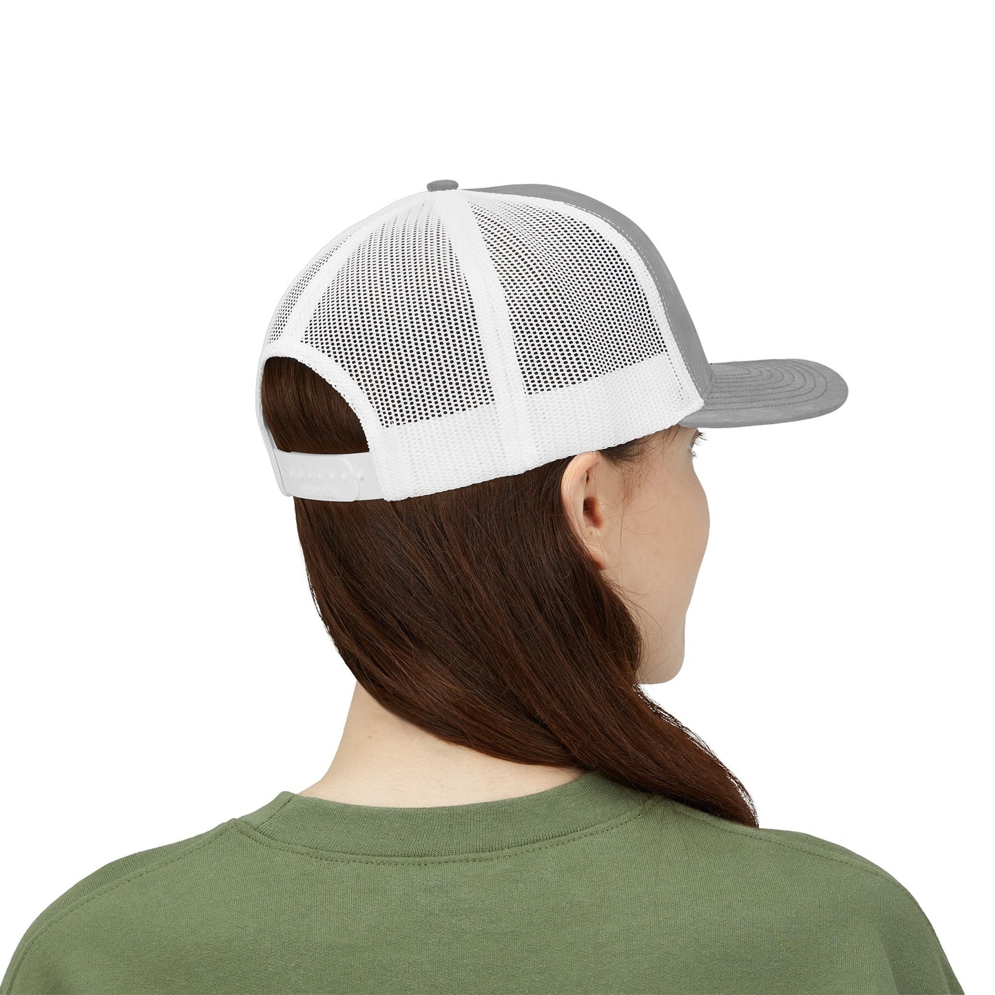 Embroidered 'Z' Snapback Trucker Cap — Vintage Monogram Initial Hat