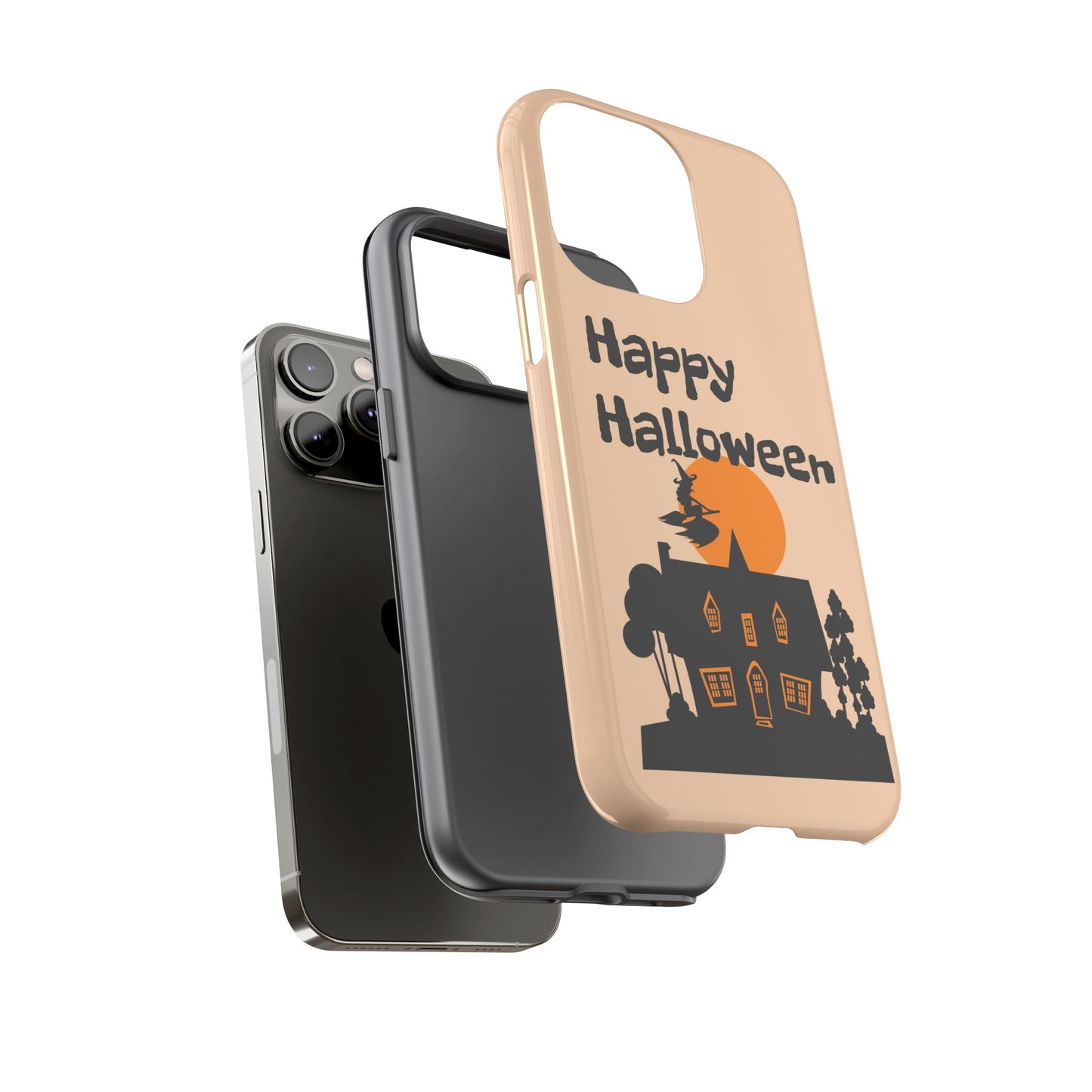 Halloween Phone Case, Spooky Mobile Cover, Tough Case for Phone, Witch Design, Fall Decor, Unique Gift for Halloween