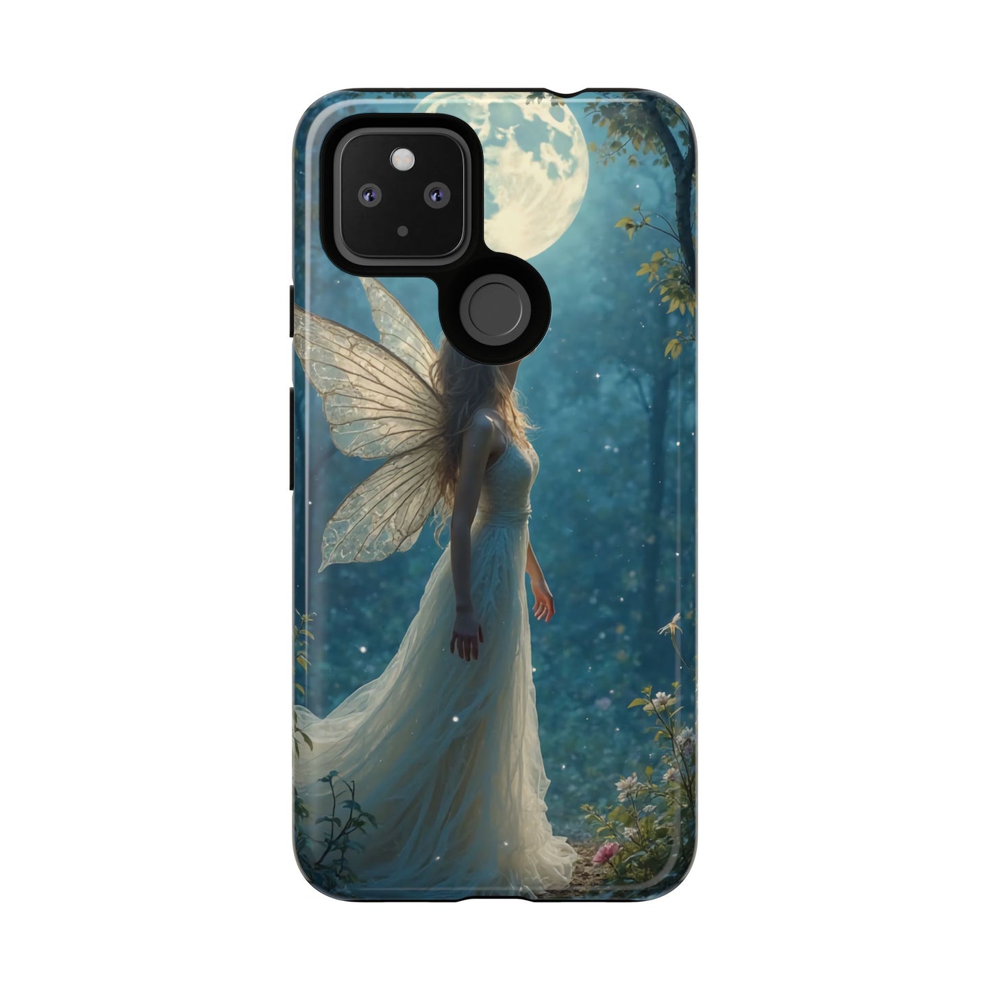 Fairy Moon Phone Case | Tough Cases for Nature Lovers, Fantasy Gift, Boho Phone Accessory, Ethereal Aesthetic, Magical Design