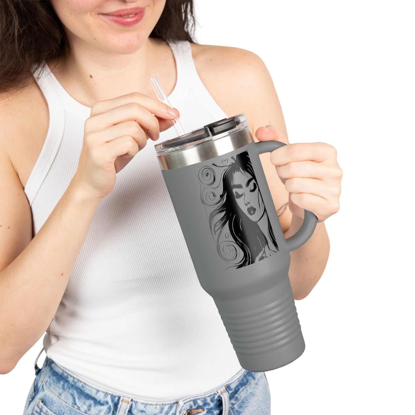 Insulated Travel Mug, 40oz