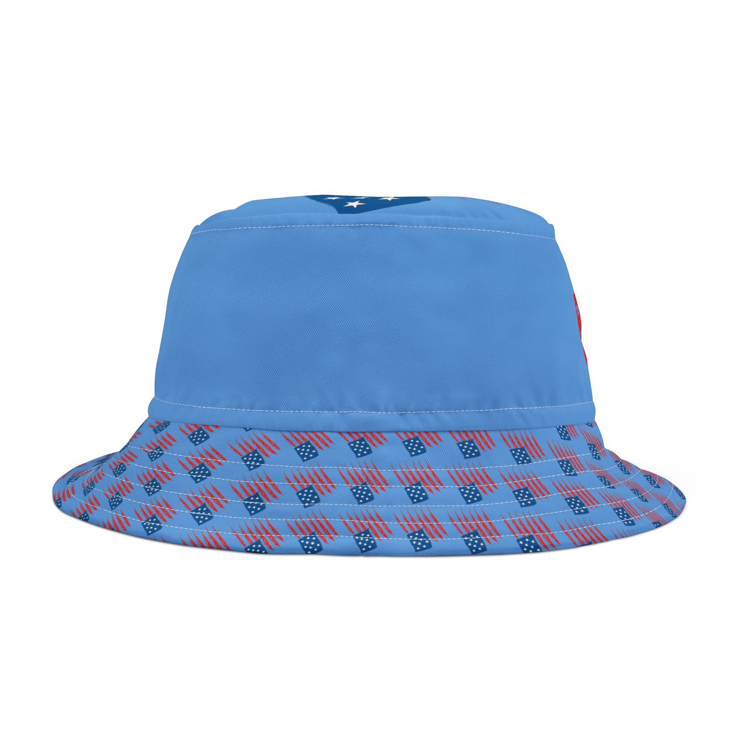 Patriotic Bucket Hat, USA Bucket Hat, 4th of July Hat, Summer Accessories, Casual Sun Hat, Outdoor Hat, Gift for Him/Her
