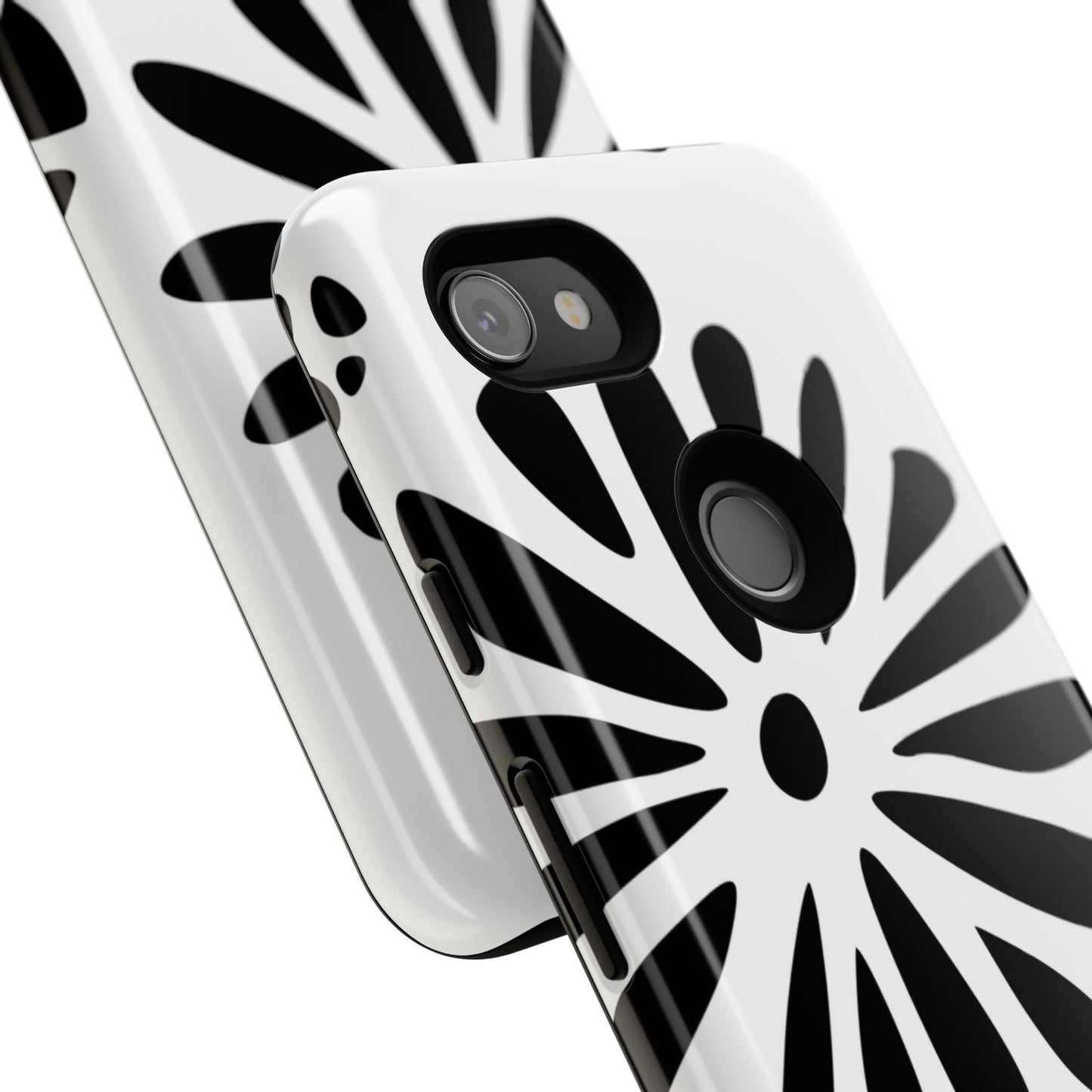 Stylish Phone Case with Floral Design, Tough Phone Cover for Her, Trendy Black and White Cell Phone Case, Unique Gift for Birthdays [...]