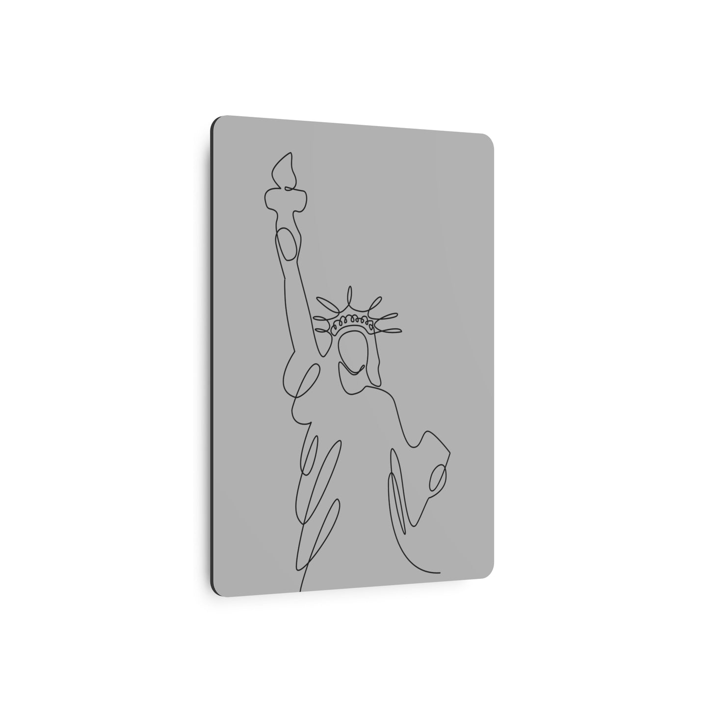 Statue of Liberty Metal Art Sign, Modern Wall Decor, Gift for Home, Office, or Independence Day, Minimalist Artwork, Unique [...]
