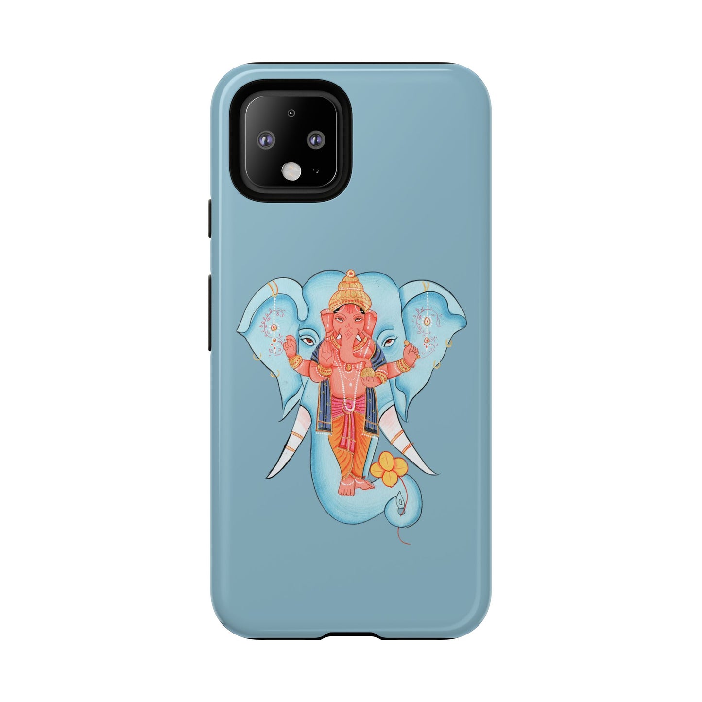 Tough Cases: Ganesh-Inspired Phone Case, Bohemian Phone Cover, Hindu Art Accessory, Festival Gift, Protective Phone Shell