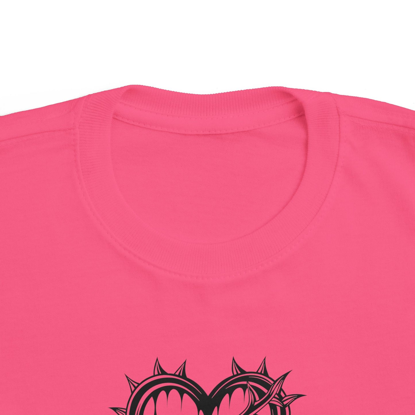 Toddler's Heart & Thorn Tee, Cute Kids T-Shirt, Children's Graphic Shirt, Gift for Toddlers, Cool Summer Outfit