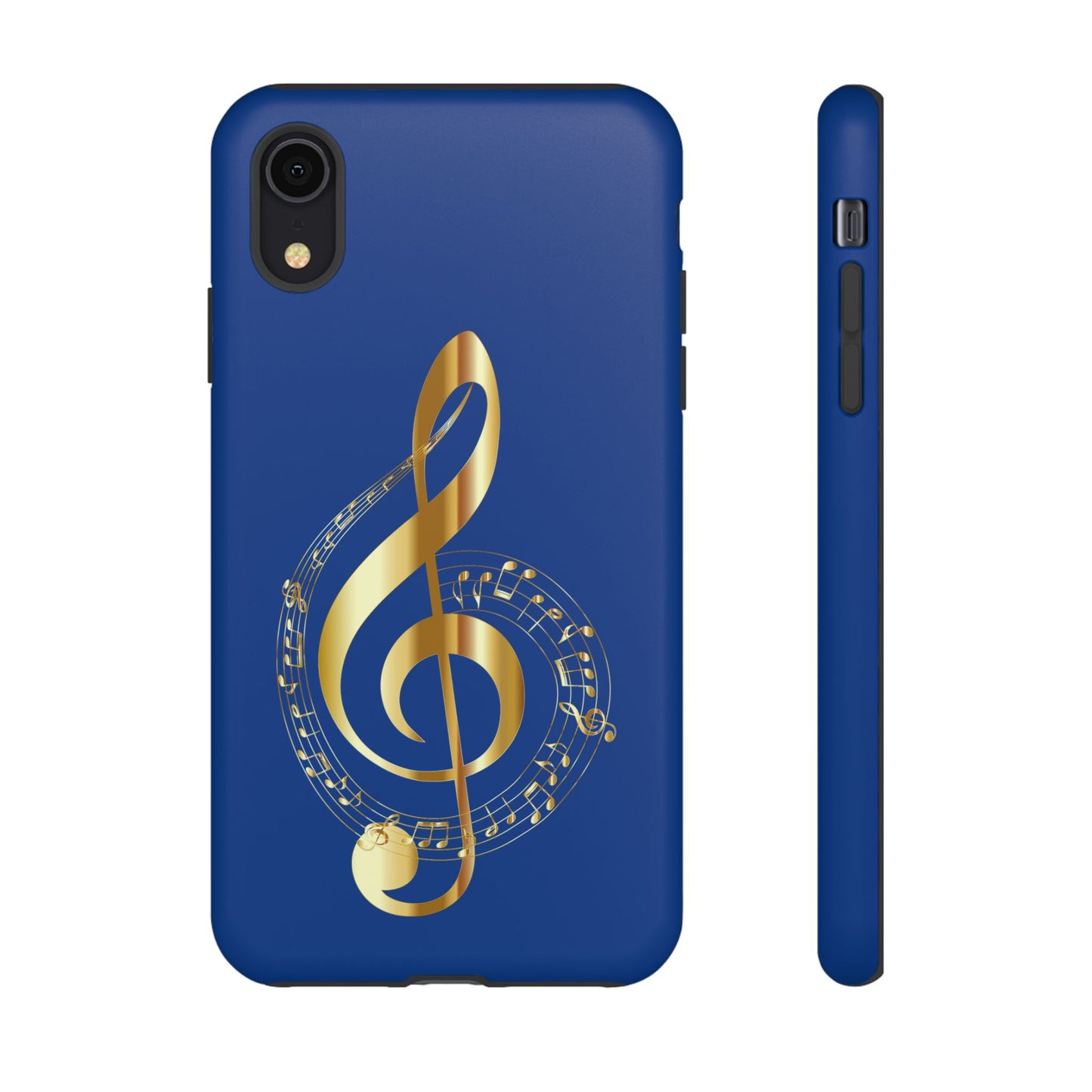 Tough Cases Blue and Gold Musical Note