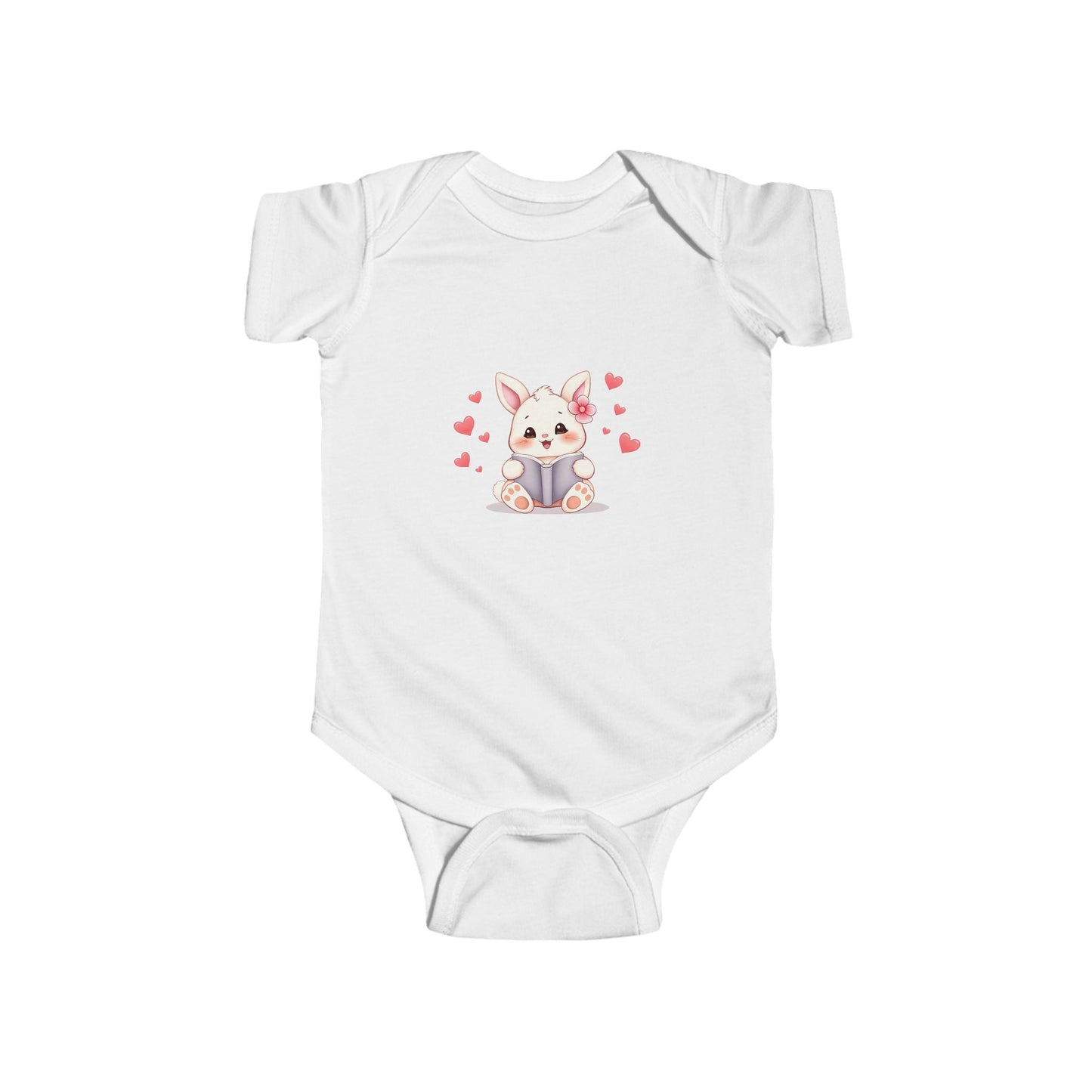 Cute Animal Love Baby Bodysuit, Infant Onesie for Baby Shower Gift, Birthday Outfit, Valentine's Day, Newborn Apparel