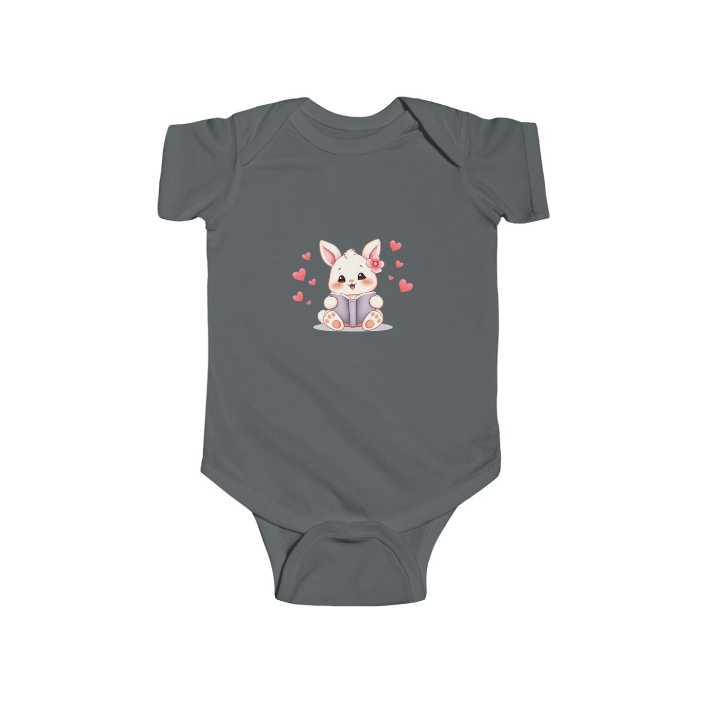 Adorable Baby Bodysuit with Cute Animal Design, Infant Outfit, Baby Shower Gift, Kid's Clothing, Newborn Apparel, Valentine's Day Gift