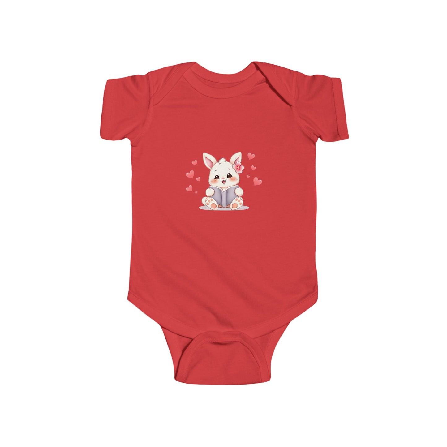 Adorable Baby Bodysuit with Cute Animal Design, Infant Outfit, Baby Shower Gift, Kid's Clothing, Newborn Apparel, Valentine's Day Gift