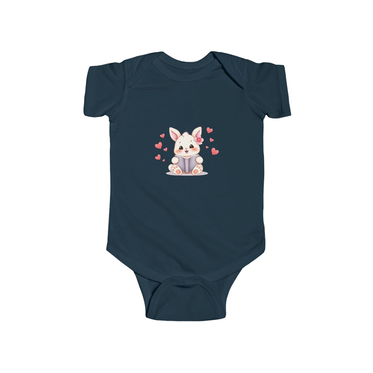 Adorable Baby Bodysuit with Cute Animal Design, Infant Outfit, Baby Shower Gift, Kid's Clothing, Newborn Apparel, Valentine's Day Gift