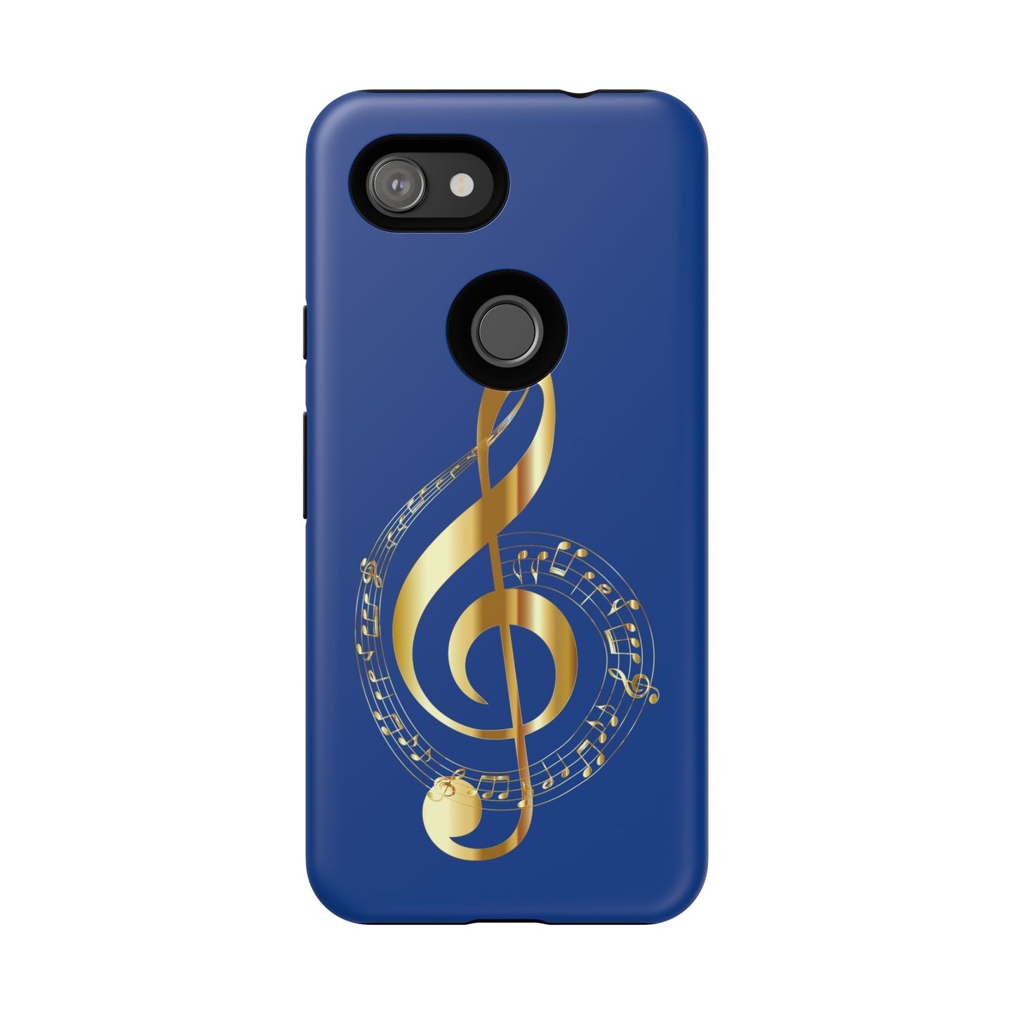 Tough Cases Blue and Gold Musical Note