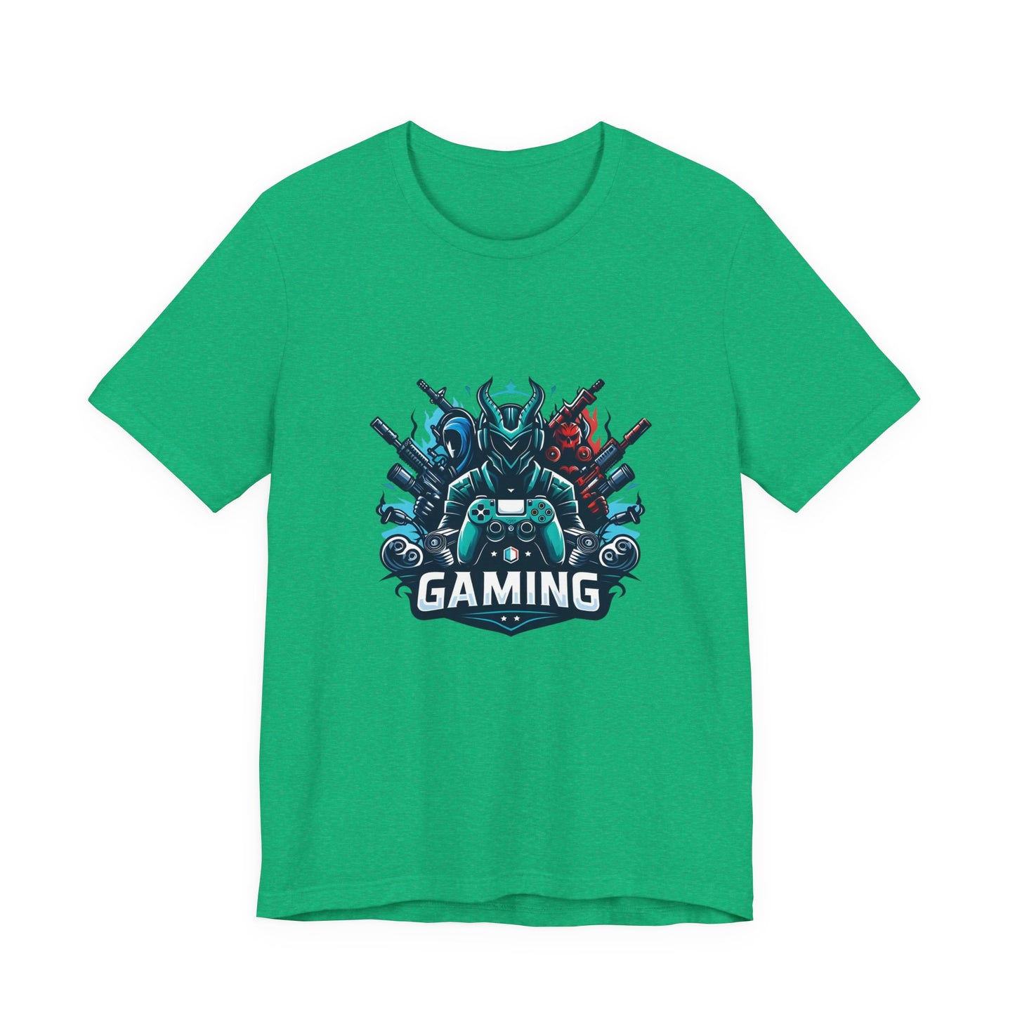Gaming Controller Emblem Tee — Esports Gamer Graphic T-Shirt