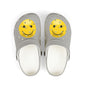 Smiley Face Clogs, Kid's EVA Foam Shoes, Comfortable Summer Footwear, Fun Playtime Shoes
