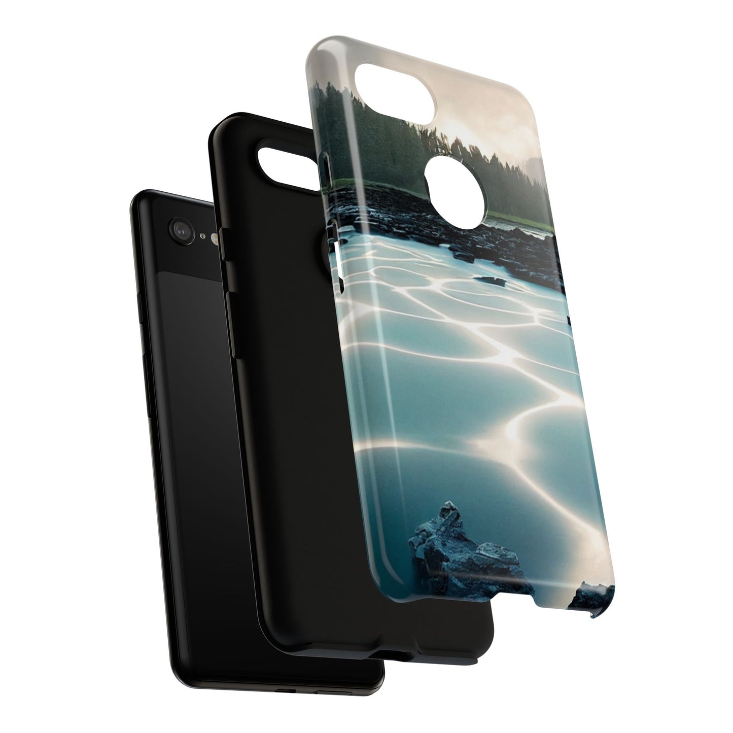 Nature-Inspired Phone Case, Tough Cases for Nature Lovers, Durable Phone Cover, Outdoor Vibe, Unique Gift for Travelers, Eco-Friendly Design